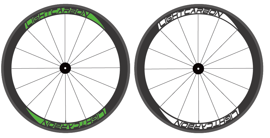 Light carbon wheels