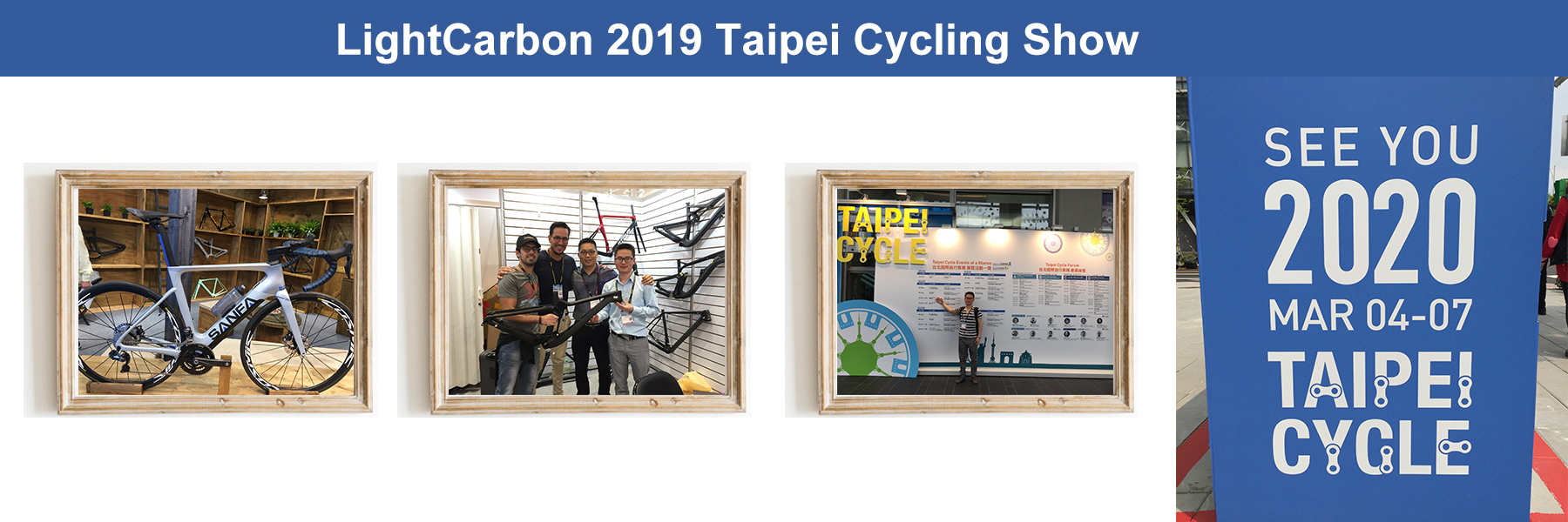 Espectáculo de ciclismo de carbono ligero de Taipei 2019
