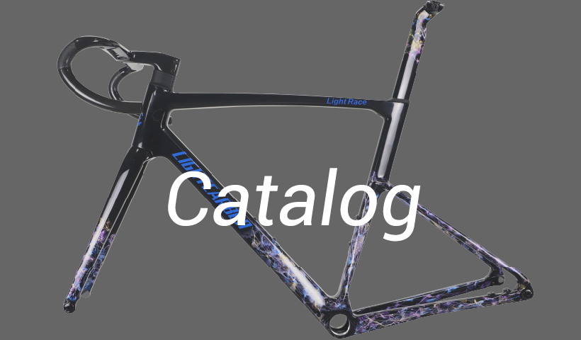 Catálogo electrónico de cuadros de bicicleta LightCarbon y ruedas de carbono