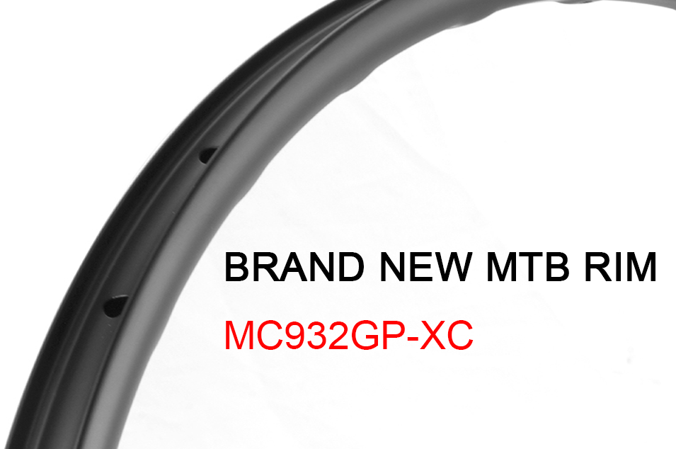 Presentamos nuestras nuevas llantas de carbono MTB MC932GP-XC